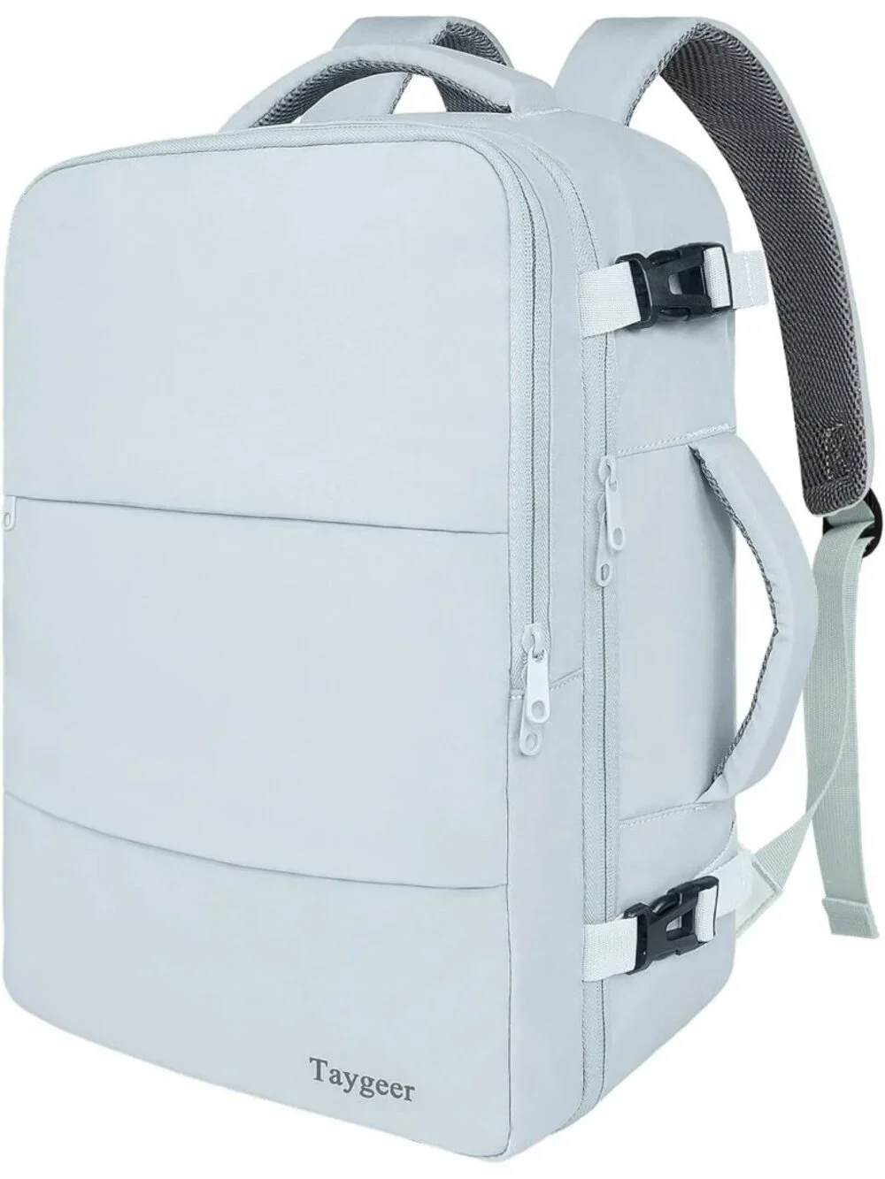 Women's Blue15.6inch Laptop Mochila Flight Approved Daypack with Pocket